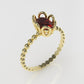 14K Gold Ring with 1 RUBY