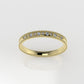 14K Gold Ring with 11 DIAMOND VS1, FILIGREE, It is use daily