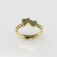 14K Band Ring, It is use daily, Hearts Style