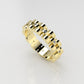 14K Gold Ring with 12 Diamonds 1.3mm each