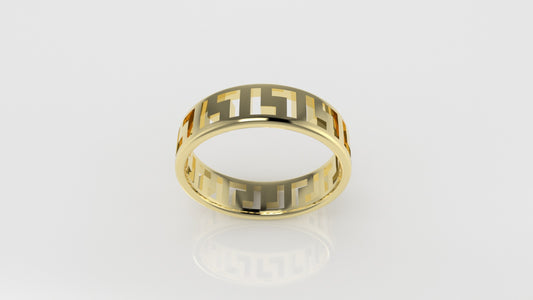 14K Gold Ring, For Men