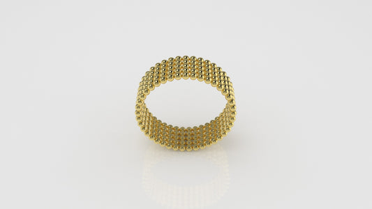 14k Gold Ring, it is comfortable for daily wear