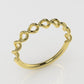 14K Chain Gold Ring