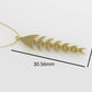 14K Gold Pendant, Only Pendant, Fish Skeleton Style