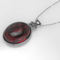 14K Gold Pendant with 1 INDIAN RUBY CABOCHON, STT: Bezel, Only Pendant