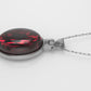 14K Gold Pendant with 1 INDIAN RUBY CABOCHON, STT: Bezel, Only Pendant