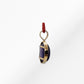 14K Amethyst Cabochon Stone Pendant